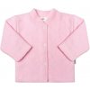 New Baby dojčenký froté kabátik ružový