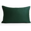 MKLozkoviny.sk Saténová obliečka na vankúš 40 x 60 cm - Diana tmavo zelená- -