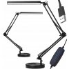 Stolná lampa Renew Force čierna LED, 3 farby svetla, 10 úrovní stmievania