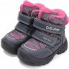 D.D. Step - Detské zimné topánky P081-52616 Dark Pink Veľkosť: 29