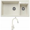 Blanco METRA 9 biela soft 527121 + Blanco MIDA-S biela soft 526968