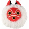 Plyšový vankúš Maison Ghibli - maska San z filmu Princezná Mononoke uni 35 x 41 x 15 cm