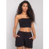 Dámske kraťasy 359-SN-012.23 For Fitness Farba: Čierna, Veľkosť: XS
