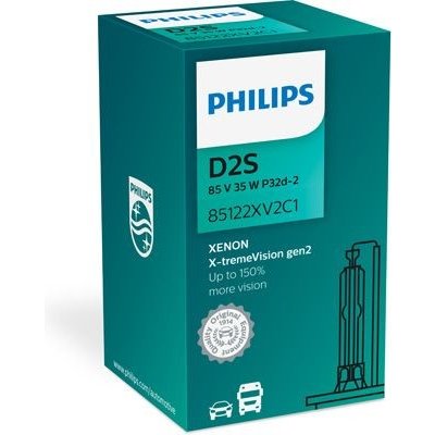 PHILIPS Xenon X-tremeVision gen2 D2S P32d-2 85V 35W 85122XV2C1