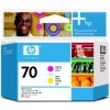 HP no 70 purpurová a žltá tlač hlava, C9406A C9406A