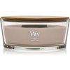 Woodwick Opulent Wood Patchouli Creme vonná sviečka s dreveným knotom 453.6 g