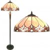 Stojaca tiffany lampa DELI Ø50*157