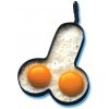 Forma v tvare penisu Rude Shaped Egg Fryer Willie
