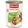 Animonda Gran Carno Adult hovězí kachní srdce 400 g