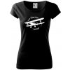 Still Plays With Planes - Dámske tričko Pure - 2XL ( Čierna )