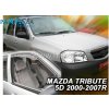 Deflektory - protiprievanové plexi Mazda Tribute 5D 2000 - 2007