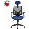 Powerton Kancelárske ergonomické kreslo Tina, Tmavo modré