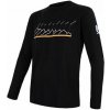 SENSOR MERINO AIR PT pánske tričko dl.rukáv čierna RJ Veľkosť: S