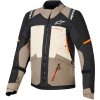 ANDES V4 DRYSTAR, ALPINESTARS krémová/svetlohnedá/čierna/oranžová fluo Veľkosť: S