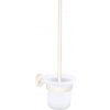 tesa MOON WHITE súprava kefa na WC lepidlo kov; 40571-00000-00