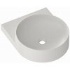 Ravak Yard umývadlo 50x40.5 cm polokrúhly klasické umývadlo XJX0O040000
