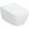Geberit AquaClean Elektronický bidet AquaClean Sela Square s keramikou, Rimfree, SoftClose, KeraTect, biela 146.250.01.1