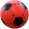 Mäkká futbalová lopta 20 cm červená