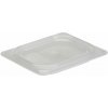 Veko Camwear iba pre boxy GN rady Camwear a priehľadného polypropylénu, Cambro, GN 1/8, Priehľadná, 161xx(H)mm
