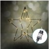 Aigostar B.V. | Aigostar-LED Vonkajšia vianočná dekorácia LED/3,6W/230V hviezda 30cm IP44 teplá biela | AI1230