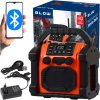 STAVEBNÉ RÁDIO FM 20W RMS BLUETOOTH 5.1 POWERBANK USB-C AUX LED IP55