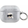 Karl Lagerfeld Embossed Karl Head obal pre AirPods 3 - strieborný 3666339283902 - možnosť vrátiť tovar ZADARMO do 30tich dní