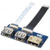 Waveshare USB HDMI adaptér pre CM4-IO-BASE