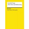 Über Sinn und Bedeutung (Gottlob Frege,Uwe Voigt)(Brožovaná)