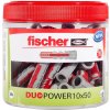 FISCHER Dóza DuoPower 10X50 (Bezpečné funkcie pre plné (expanzia) a duté a doskové stavebné materiály (sklopenie / uzlovanie))