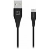 Swissten Datový Kabel Usb / Micro Usb 1,5 M Černý (6,5Mm) 71504301