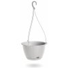 Prosperplast Ratolla Round W závesný 21,7cm biela DRLW215