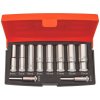 BAHCO HEX SOCKET SET 1/4 DEEP 10 PCS S0810L
