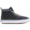 Vans UA SK8 HI MTE 1 plaid grey white Šedá