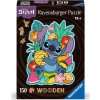 RAVENSBURGER Drevené obrysové puzzle Disney: Stitch 150 dielikov