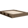 Karup design ZIGGY BED natural pine (posteľ z borovice) karup carob 140*200 cm