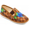 RAK papučky - pixel hnedý - 32 EUR