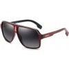 DUBERY Alpine 2 slnečné okuliare, Black Red / Gray (GDB001C02)
