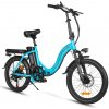 SAMEBIKE elektrický bicykel CY20 Farba: Svetlomodrá