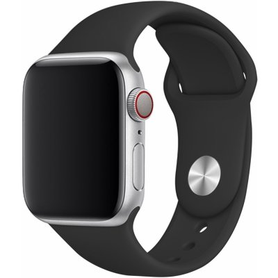 Eternico Essential pre Apple Watch 38mm / 40mm / 41mm solid black veľkosť M-L APW-AWESSBKL-38