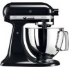 KitchenAid Artisan 5KSM125EOB Kuchyňský robot - 10 rychlostí, planetární systém, celokovová konstrukce, lesklá černá
