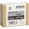 Epson T5807 Light Black - originálny