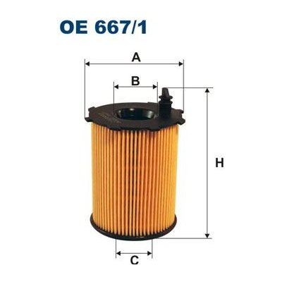 FILTRON Olejový filter OE 667/1