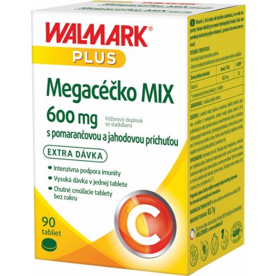 Walmark MEGACÉČKO MIX 90 tabliet