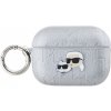 Karl Lagerfeld Embossed Karl and Choupette Heads obal pre AirPods Pro 2 (2022) - strieborný 3666339283810 - možnosť vrátiť tovar ZADARMO do 30tich dní