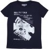 Tričko Sex Pistols - Manchester Flyer, Žena,Modrá,XL