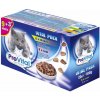 PreVital Cat kuracie teľacie losos v omáčke 12 x 100 g