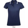 SOL'S | Pasadena Women, Dámske polo, modrá f.n. - biela, XXL