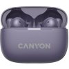 Canyon TWS-10, On Go, 10 ANC, True Wireless Bluetooth slúchadlá do uší, nabíjacia stanica v kazete, fialové CNS-TWS10PL