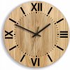 Nástenný hodinový strojček ModernClock béžový 33,5 cm