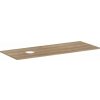 Hansgrohe Xelu Q doska na skrinku 136x55 cm dub 54116230